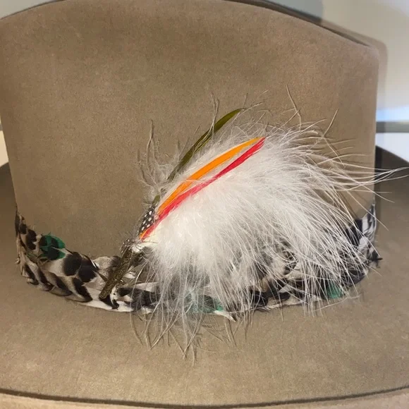 Vintage Resistol Stagecoach Self Conforming Feather Western Hat-Unisex-Size 7